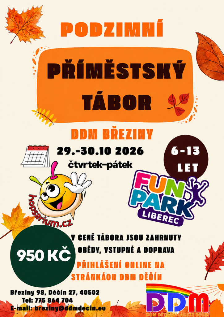 Podzimní příměstský tábor