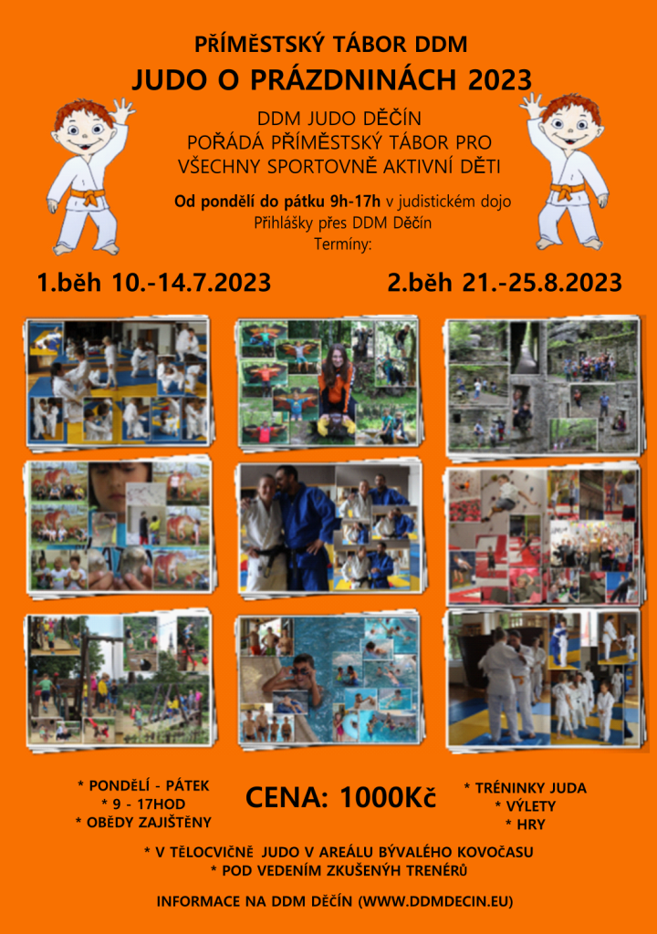 Judo o prázdninách 1.běh