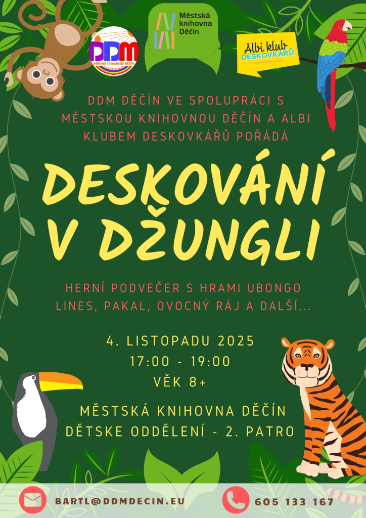 Deskování v džungli