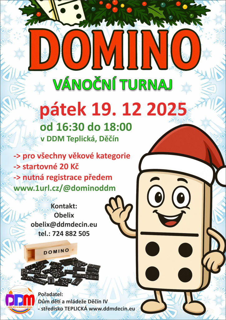 Domino - vánoční turnaj