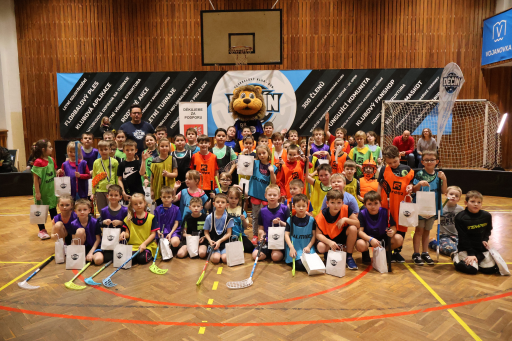 Proběhl první turnaj florbalových akademií