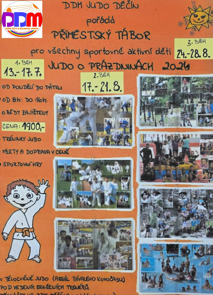 Příměstský tábor Judo - 1. běh