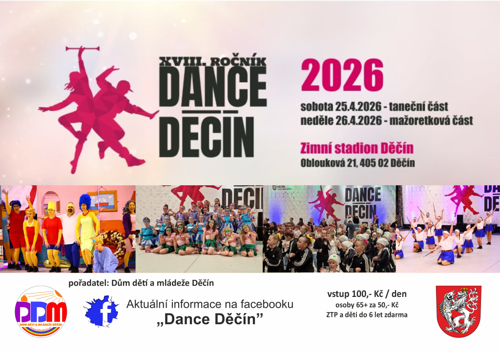 Dance Děčín 2026 - taneční část