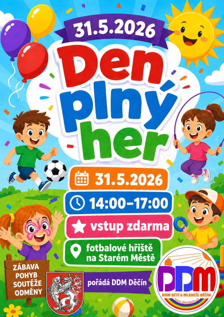 Den plný her