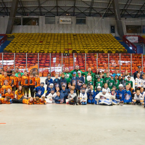 Hokejbalový turnaj pro děti v Děčíně