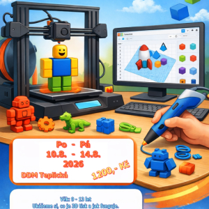 Letní příměstský tábor - Svět 3D tisku