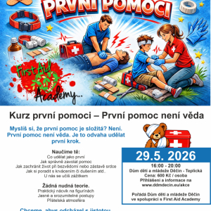 Kurz první pomoci aneb první pomoc není věda