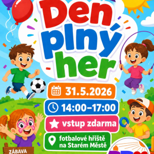 Den plný her